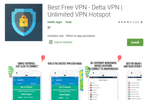 Free Delta VPN for Pc