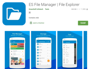 ES File Explorer for Windows